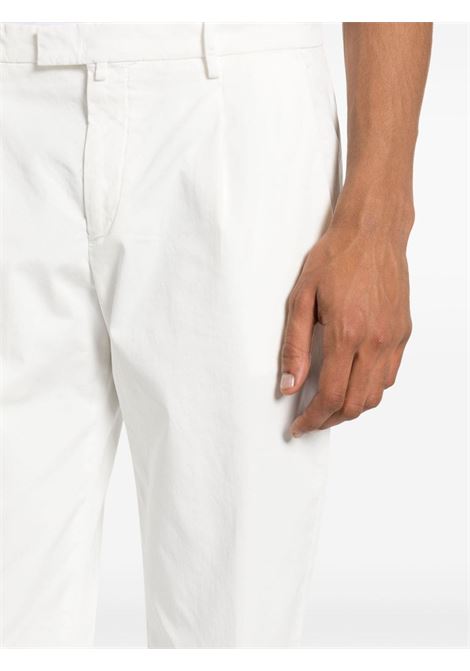 White pleated tapered-leg trousers - men BRIGLIA 1949 | BG0732400900120